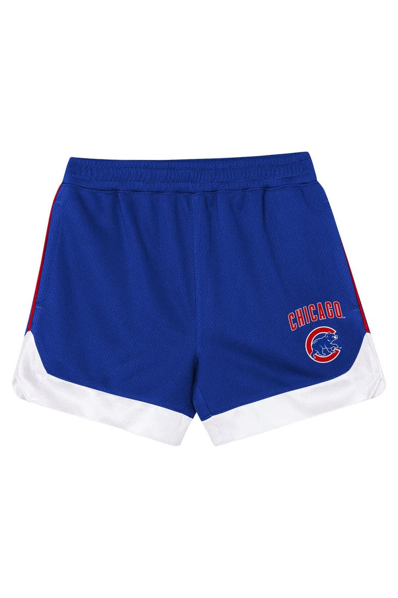 Preschool Outerstuff  Royal Chicago Cubs Pinch Hitter Infielder T-Shirt & Shorts Set, Alternate, color, Royal