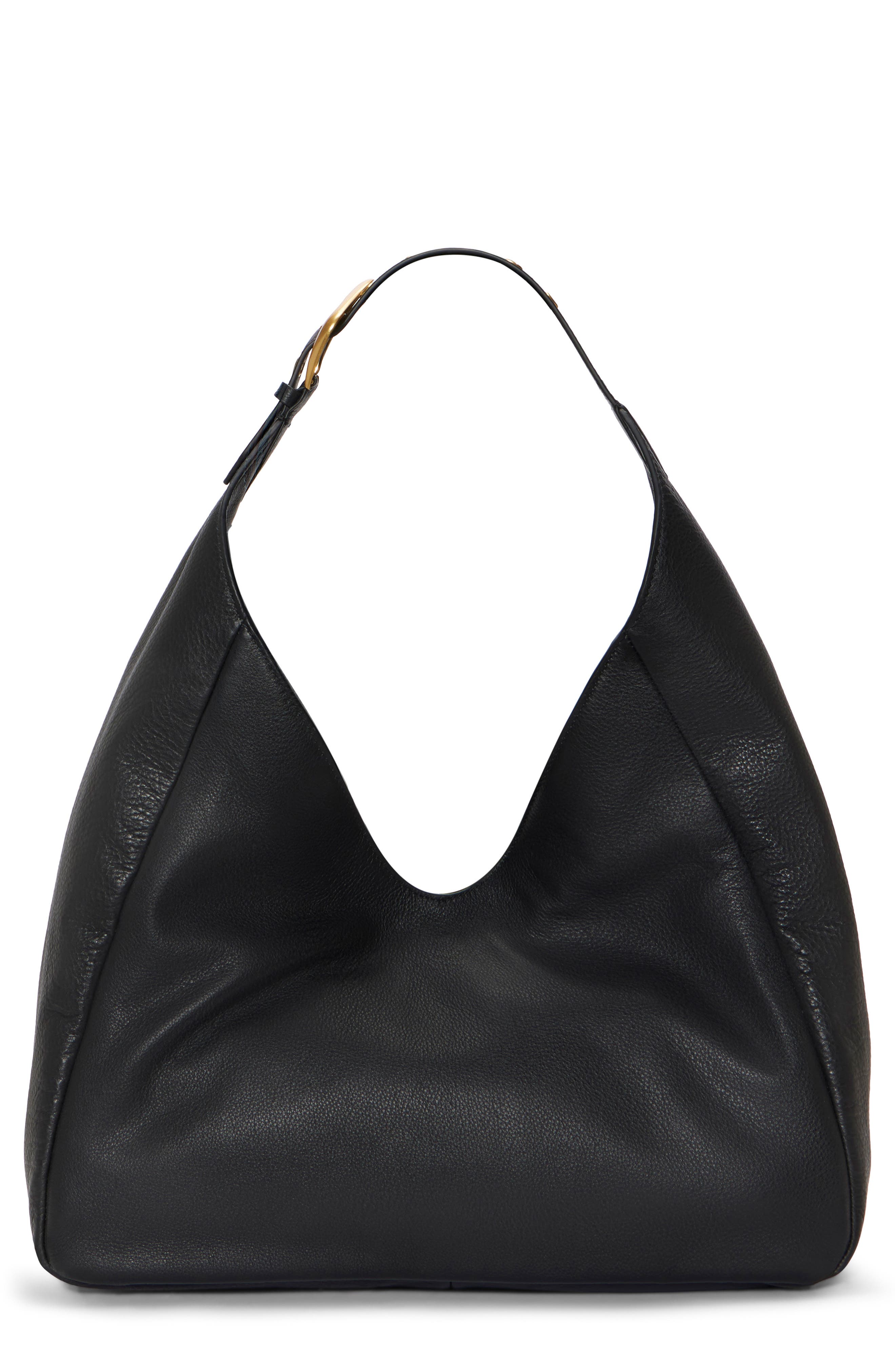 Vince Camuto Marza Leather Shoulder Bag, Main, color, 
