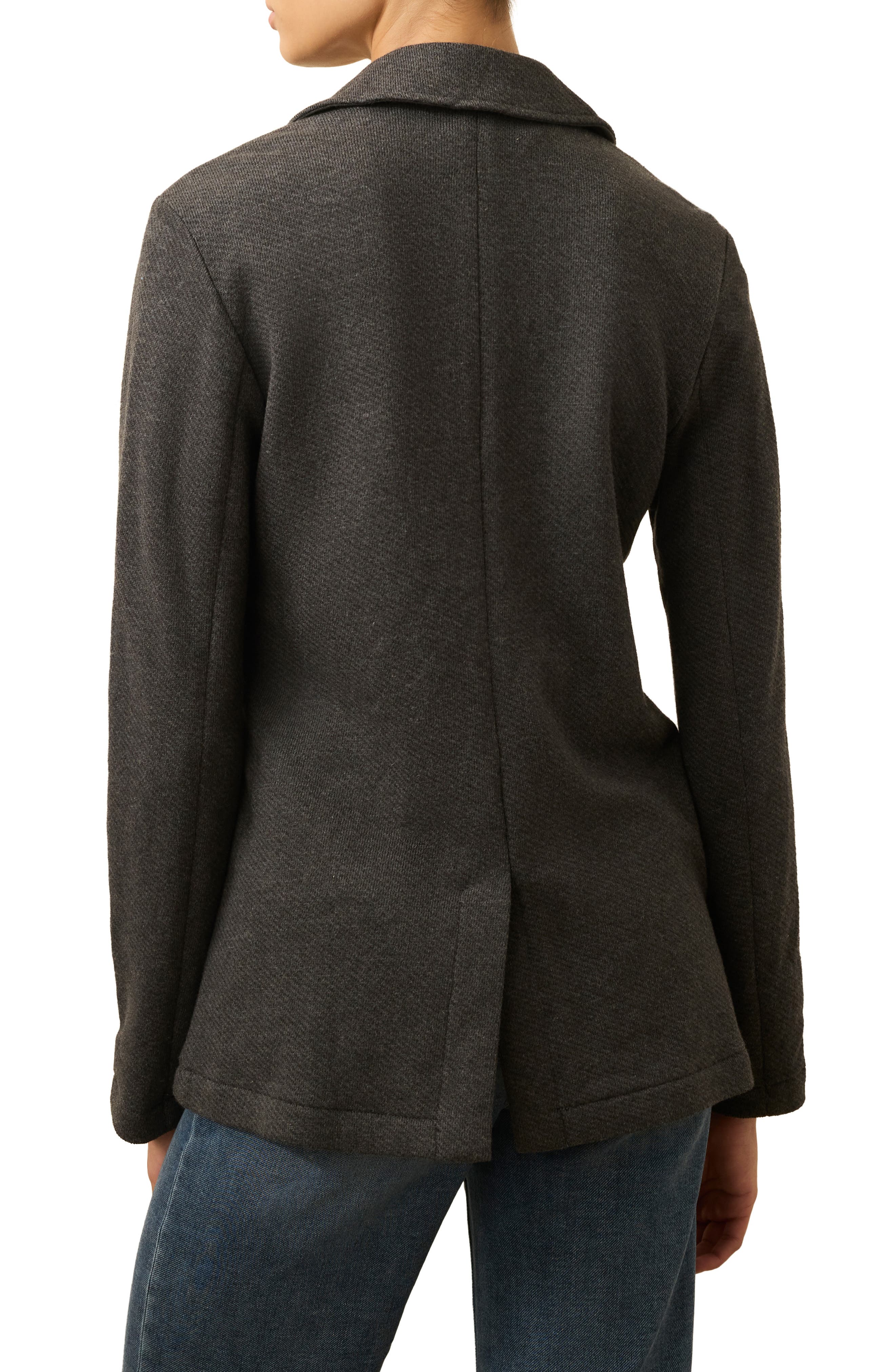Inlet Cotton Blend Knit Blazer - image 2