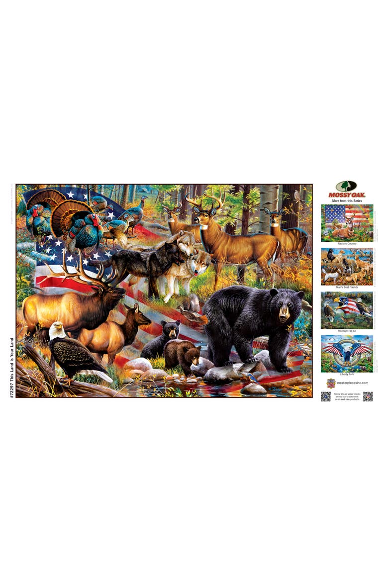 This Land is Your Land 1000pc Puzzle, Alternate, color, Multicolor