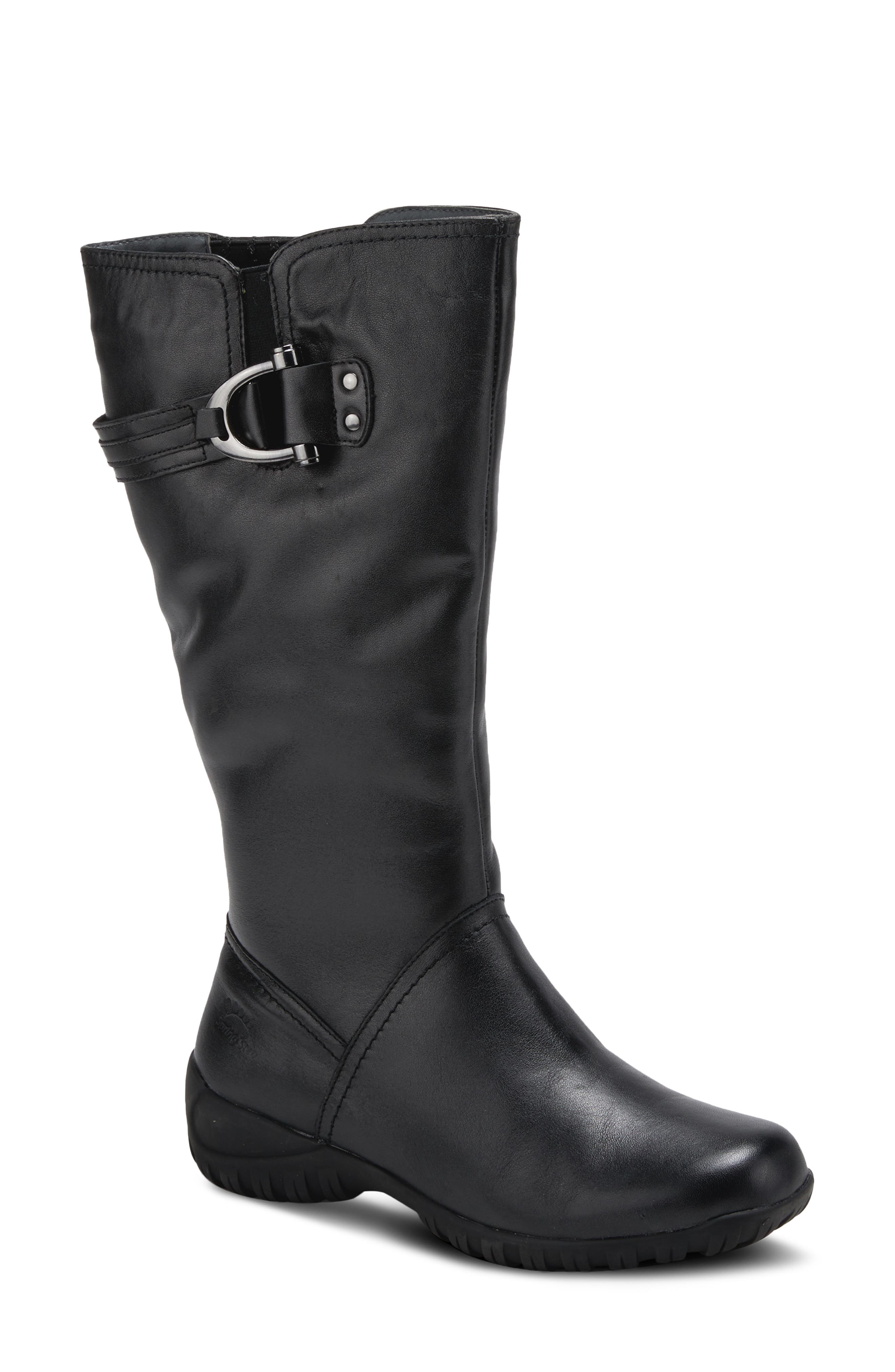 Spring Step Albany Faux Fur Lined Waterproof Boot, Main, color, 