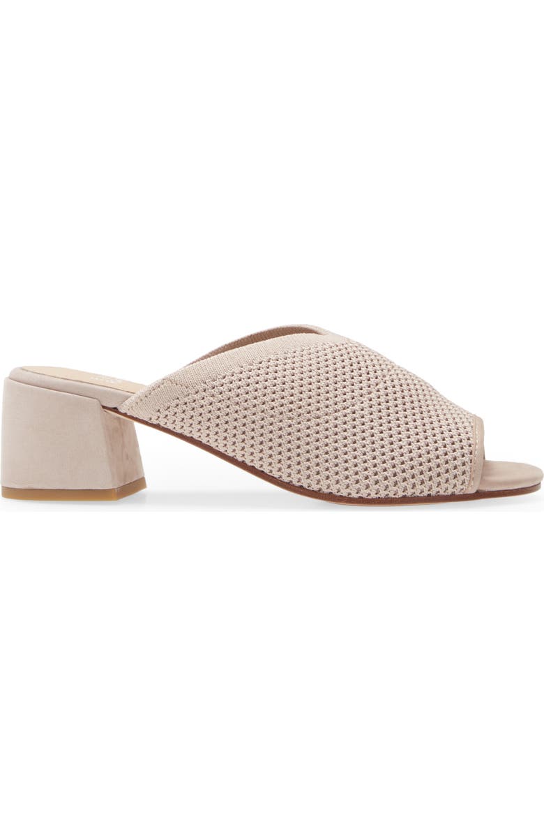 Eileen Fisher Fave Block Heel Slide Sandal, Alternate, color, Blush