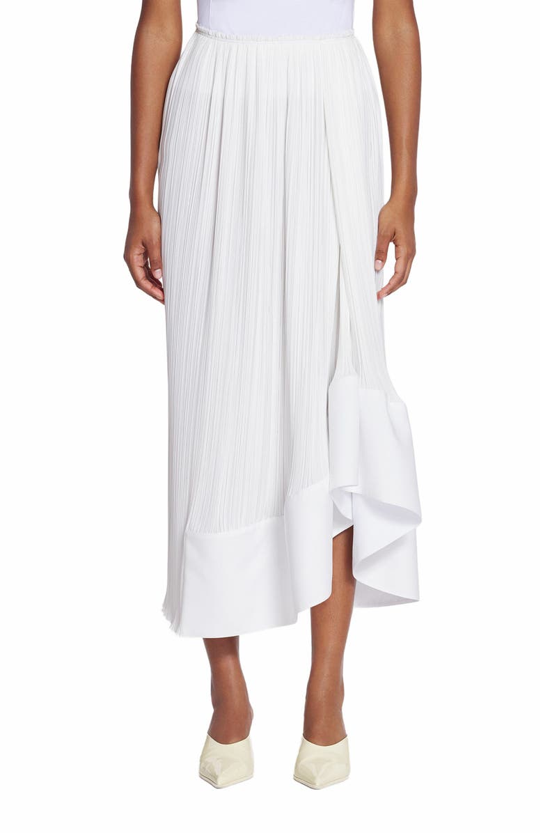 Lanvin PLEATED MIDI SKIRT, Alternate, color, 
