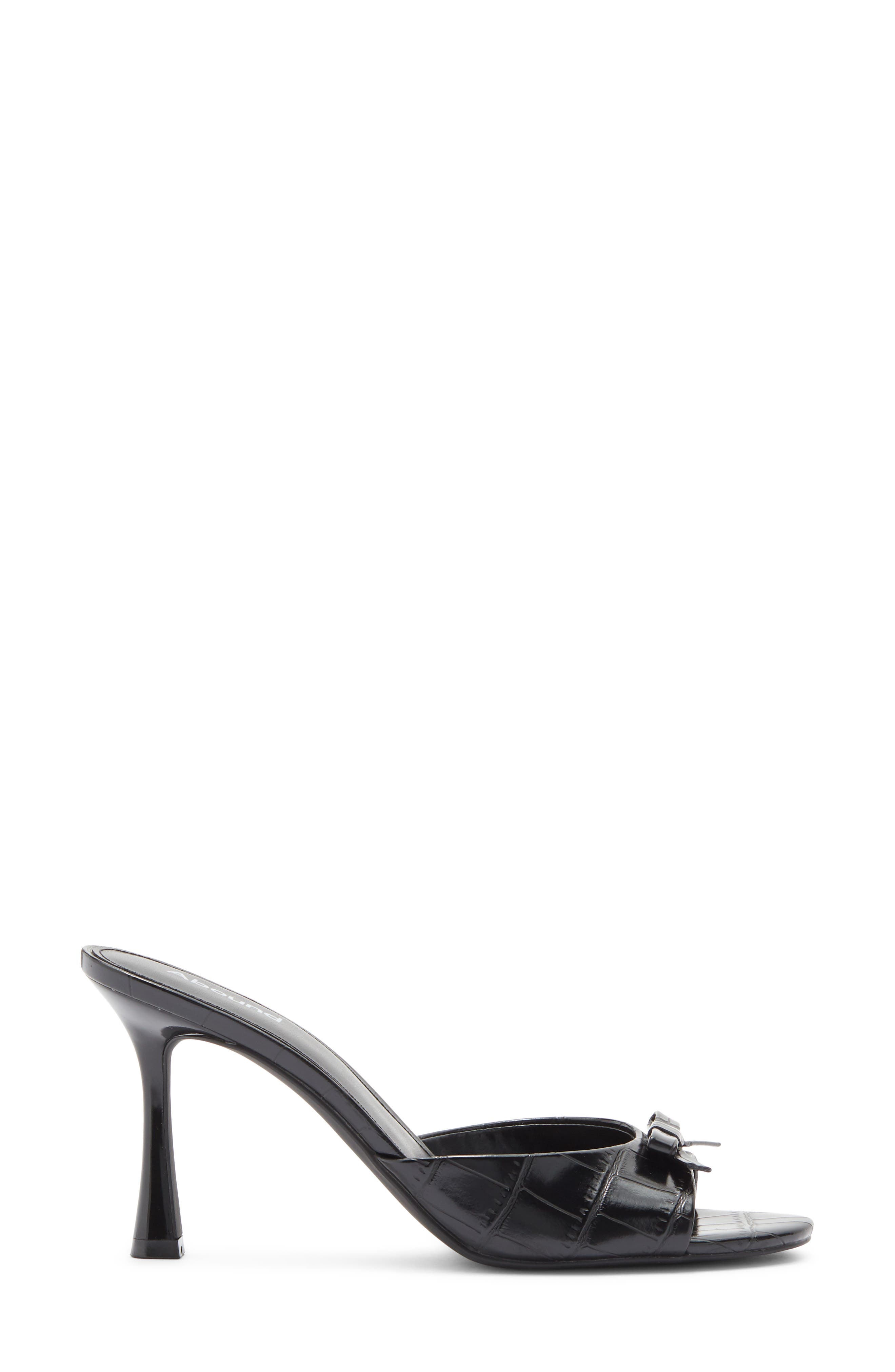 Oakley Mule Sandal, Alternate, color, BLACK CROCO