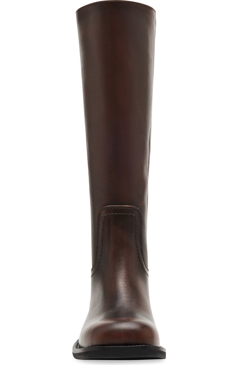 Steve Madden Riggs Knee High Boot, Alternate, color, Brn Distre