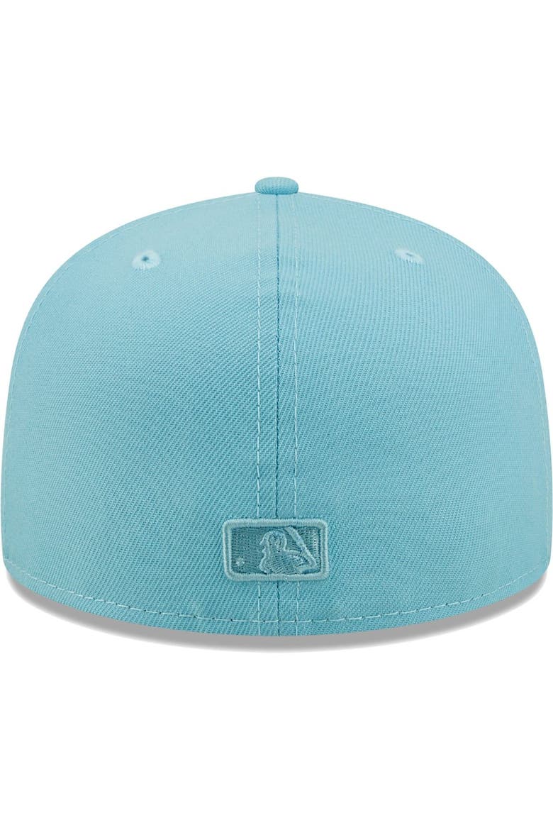 Men's New Era Light Blue San Francisco Giants Color Pack 59FIFTY Fitted Hat, Alternate, color, Light Blue
