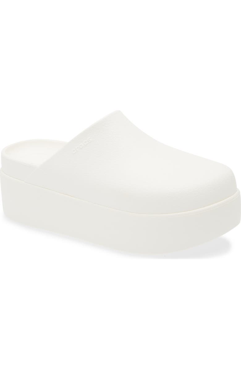 CROCS Dylan Platform Clog, Main, color, Chalk