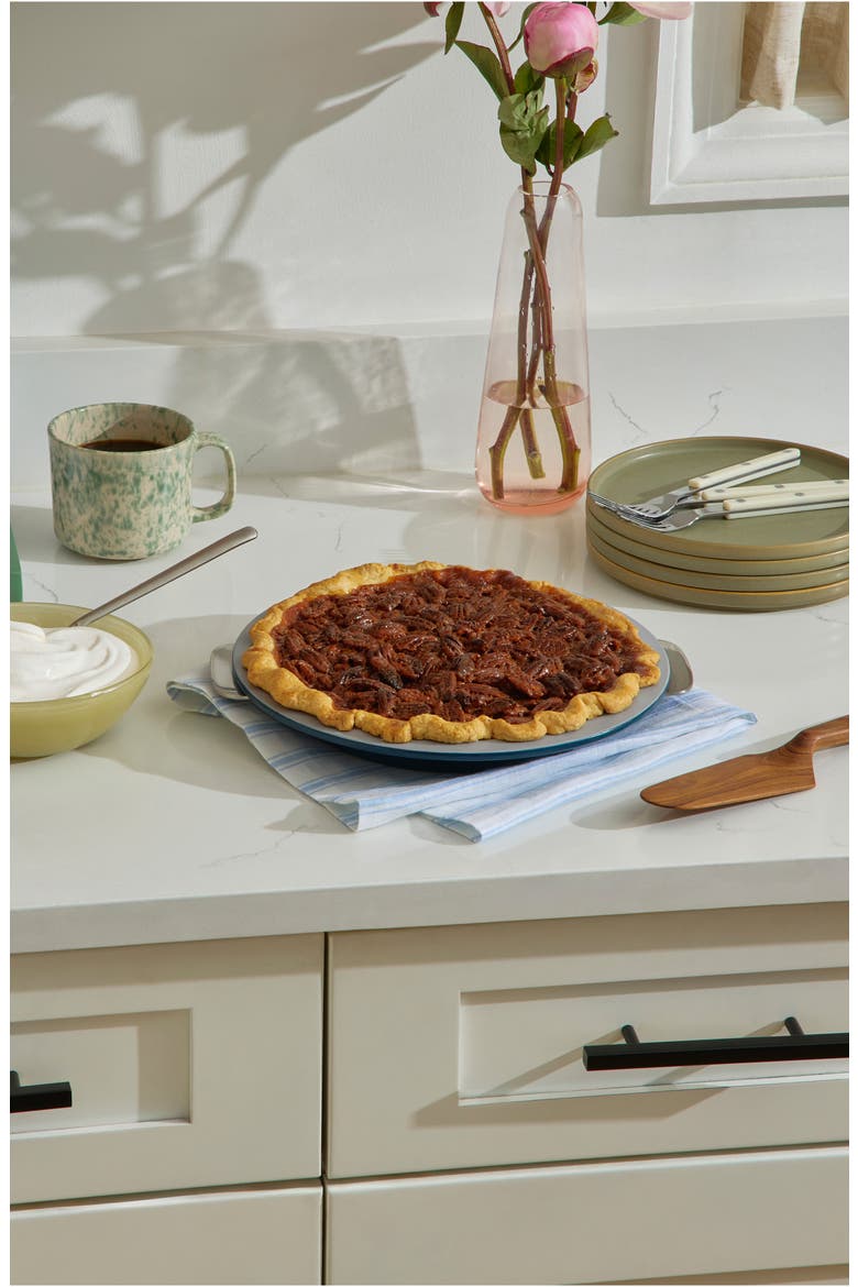Ceramic Nonstick Pie Dish, Alternate, color, MARIGOLD