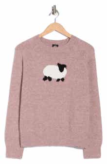 Bobeau Fluffy Sheep Sweater