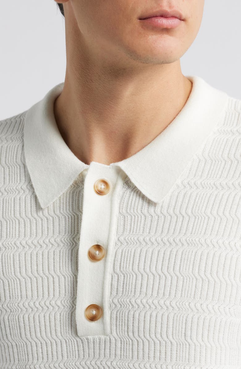 Rails Nathan Cotton Blend Polo Sweater, Alternate, color, 