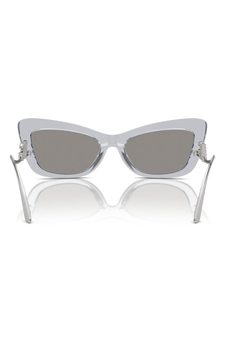 Dolce&Gabbana 55mm Cat Eye Sunglasses, Alternate, color, 