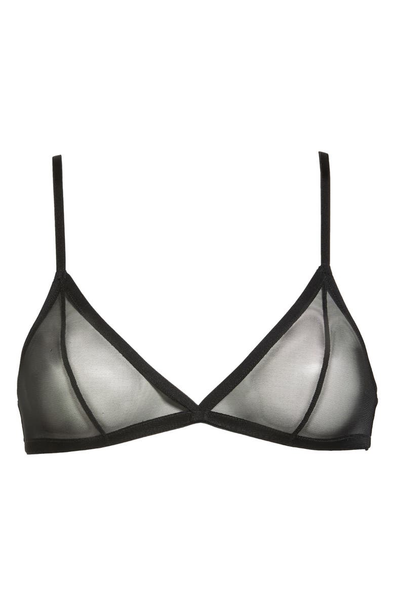 LUELLE Tibi Mesh Bralette, Alternate, color,