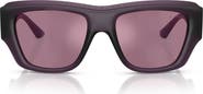 Jimmy Choo 54mm Rectangular Sunglasses
