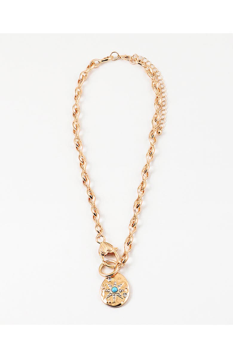 Erin McDermott Jewelry Happy Voyage Necklace, Main, color, Gold