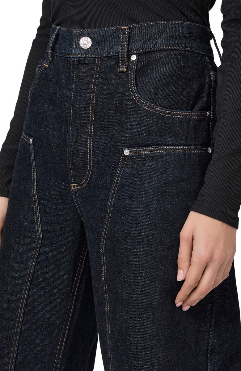 PAIGE Arellia Barrel Leg Jeans, Alternate, color,