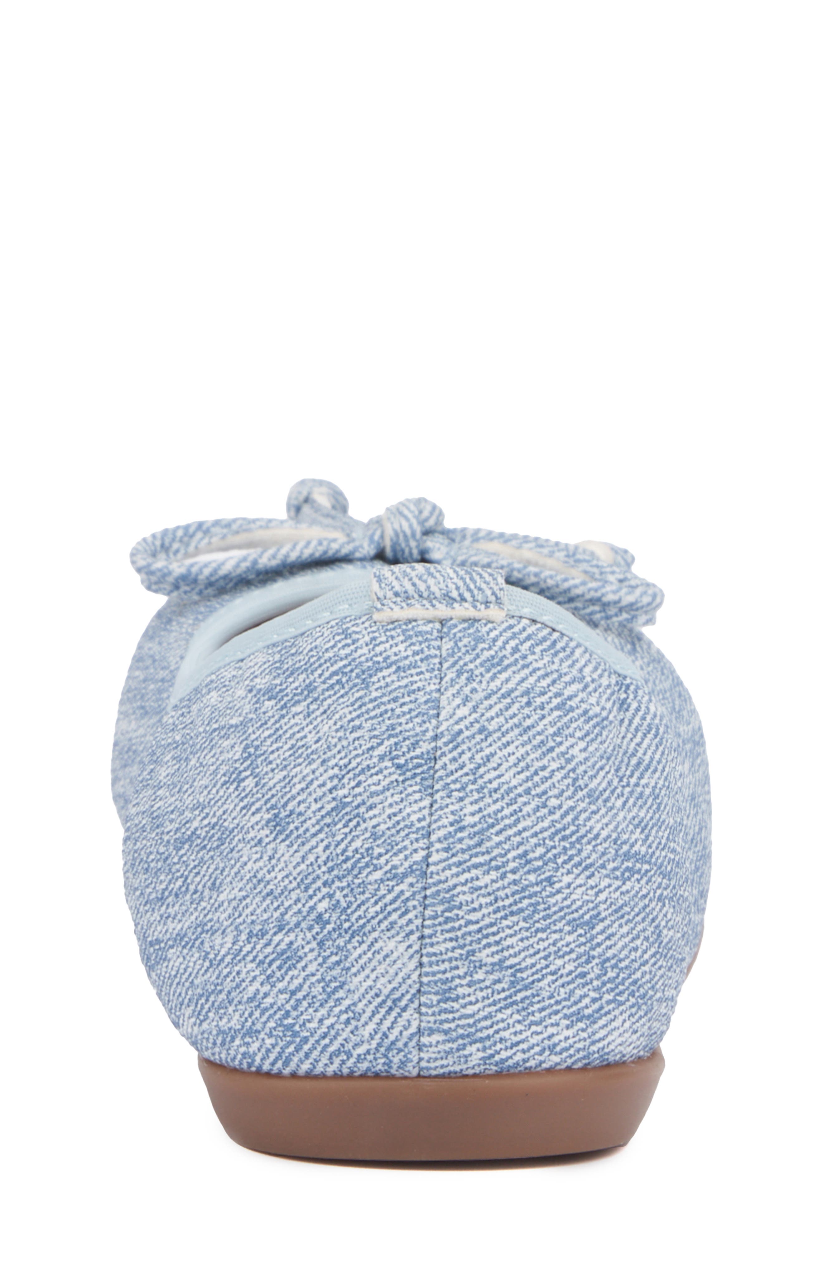 OLIVIA MILLER Kids' Denim Ballet Flat | Nordstromrack