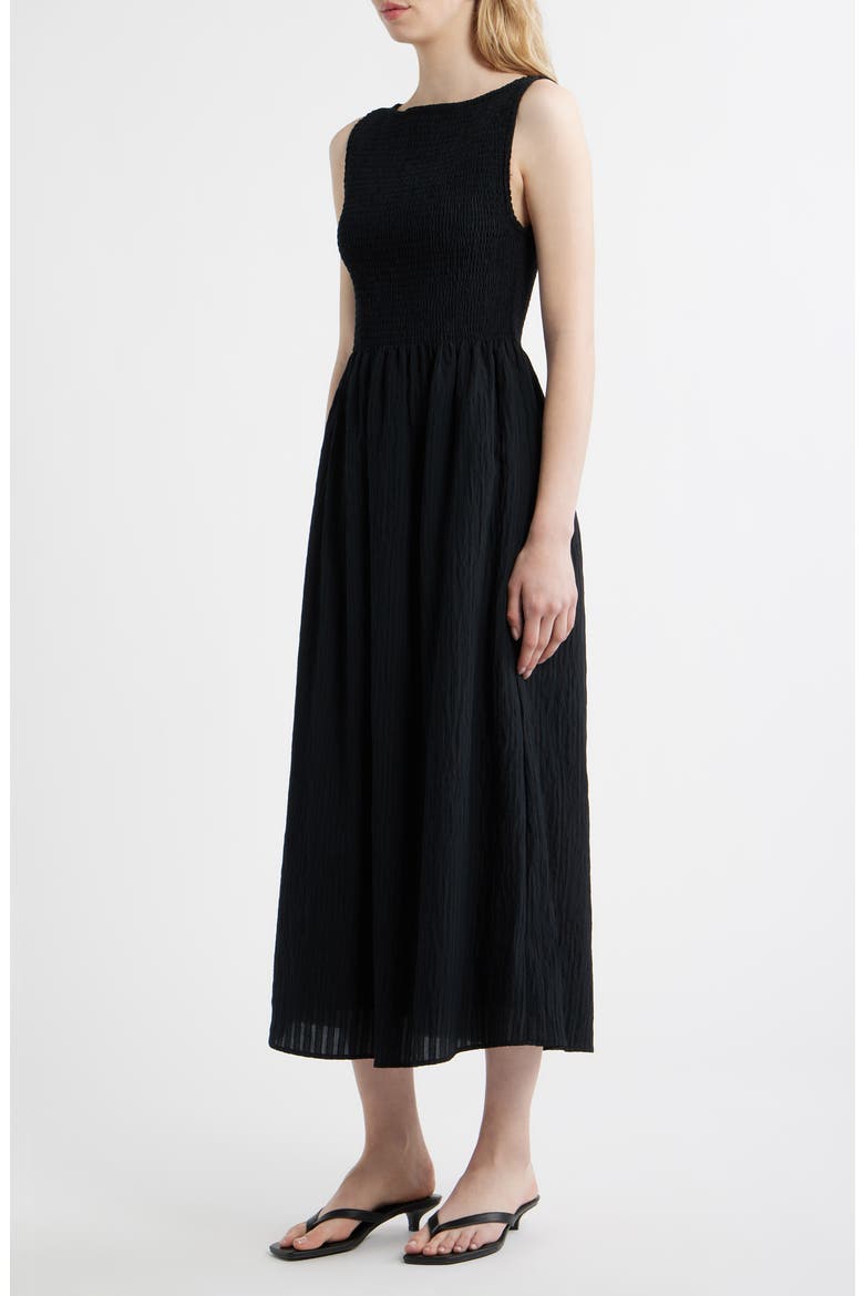 The Cosima Nap® Midi Dress, Alternate, color, BLACK