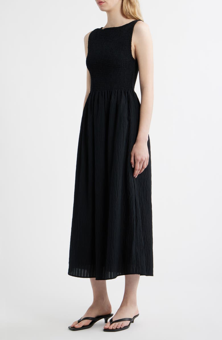 Hill House Home The Cosima Nap<sup>®</sup> Midi Dress, Alternate, color, Black