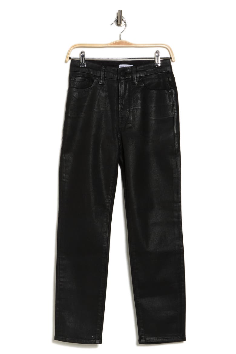 Good Classic Straight Leg Jeans, Alternate, color, BLACK001