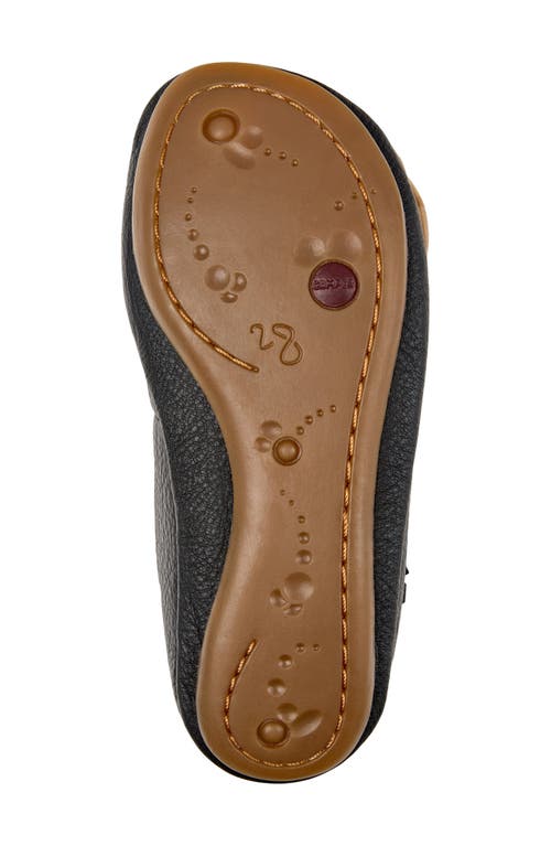 Shop Camper Twins Ballet Flat In Black
