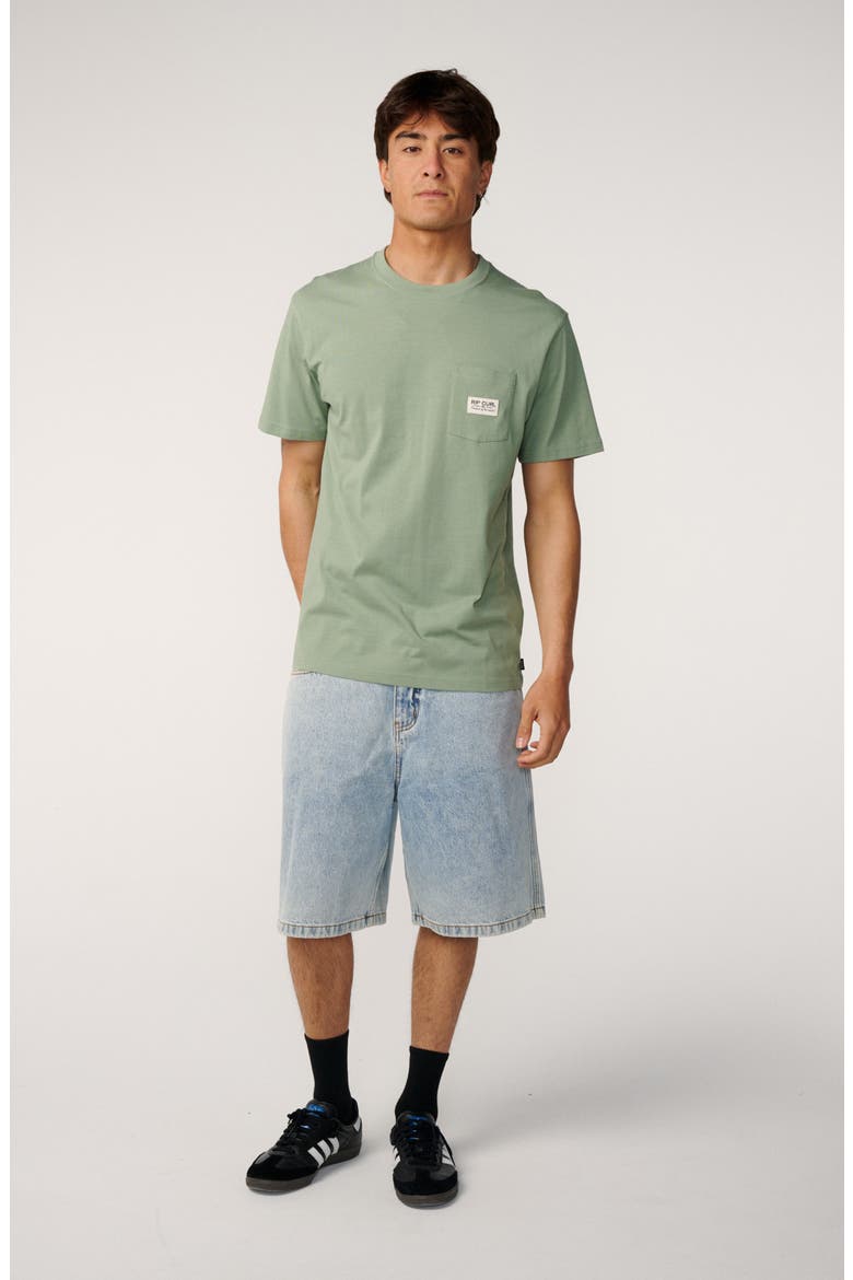 Pacific Rinse Pocket Graphic T-Shirt, Alternate, color, SAGE
