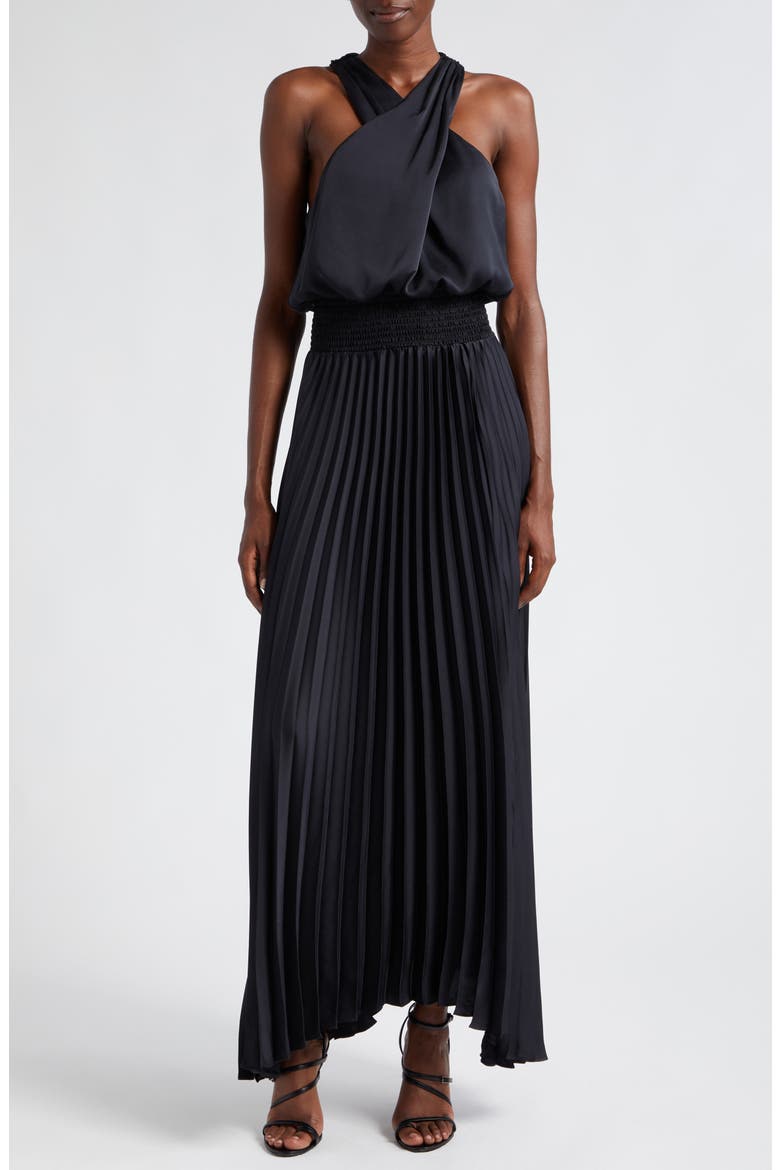 arina maxi dresses Arina Halter Maxi Dress - IVORY