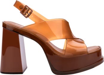 Dance Slingback Platform Sandal