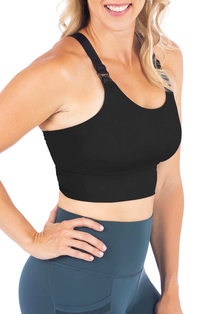 LOVE AND FIT Cambria 2 Racerback Nursing Sports Bra, Alternate, color, 