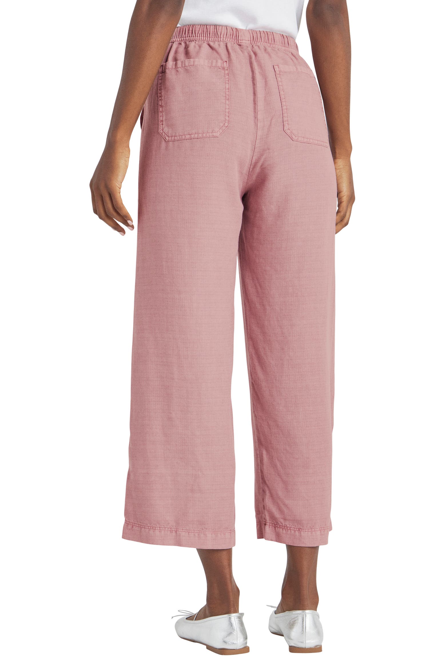 Splanded Splendid Angie Crop Wide Leg Pants (Women) | Nordstromrack