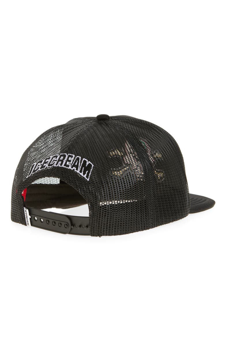 ICECREAM Cones 'n' Bones Trucker Hat, Alternate, color, Black