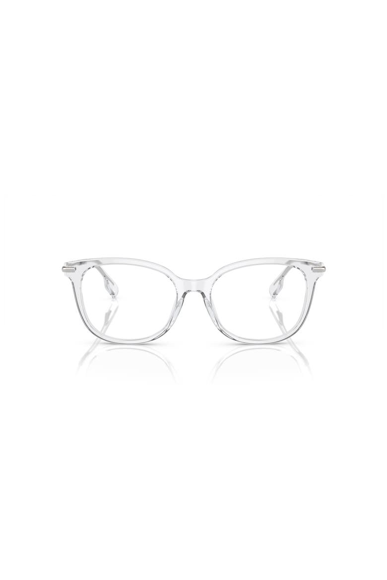 53mm Square optical glasses, Alternate, color, Transparent