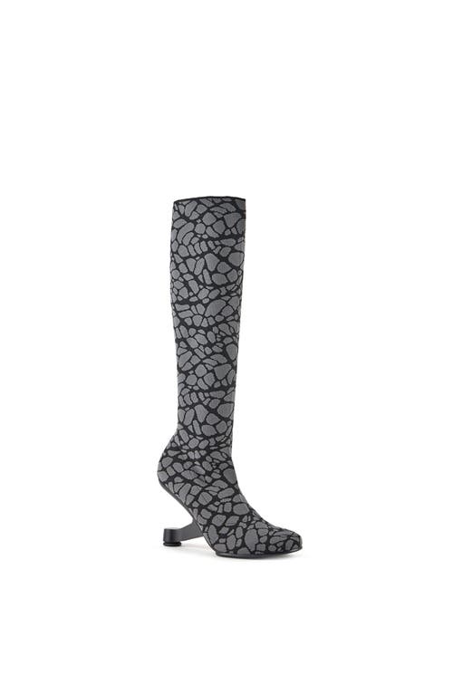 United Nude Eamz Sock Boot In Graphite