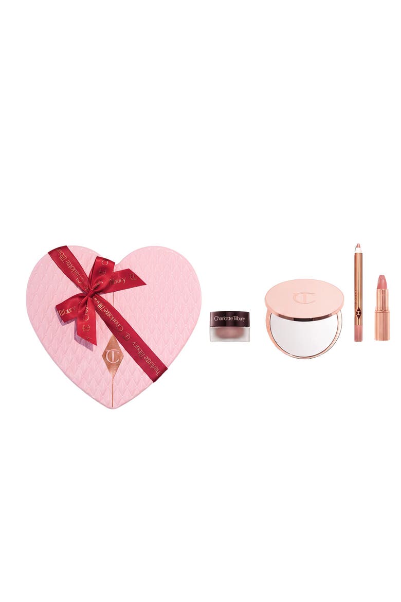 Pillow Talk Icons on the Go 3-Piece Makeup Set $91 Value, Main, color, PILLOW TALK