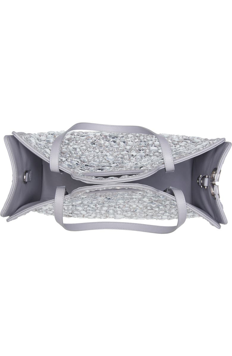 Valentino Garavani Le Troisième Crystal Embellished Tote, Alternate, color,