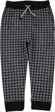 Appaman Kids' Rest Day Houndstooth Sweatpants