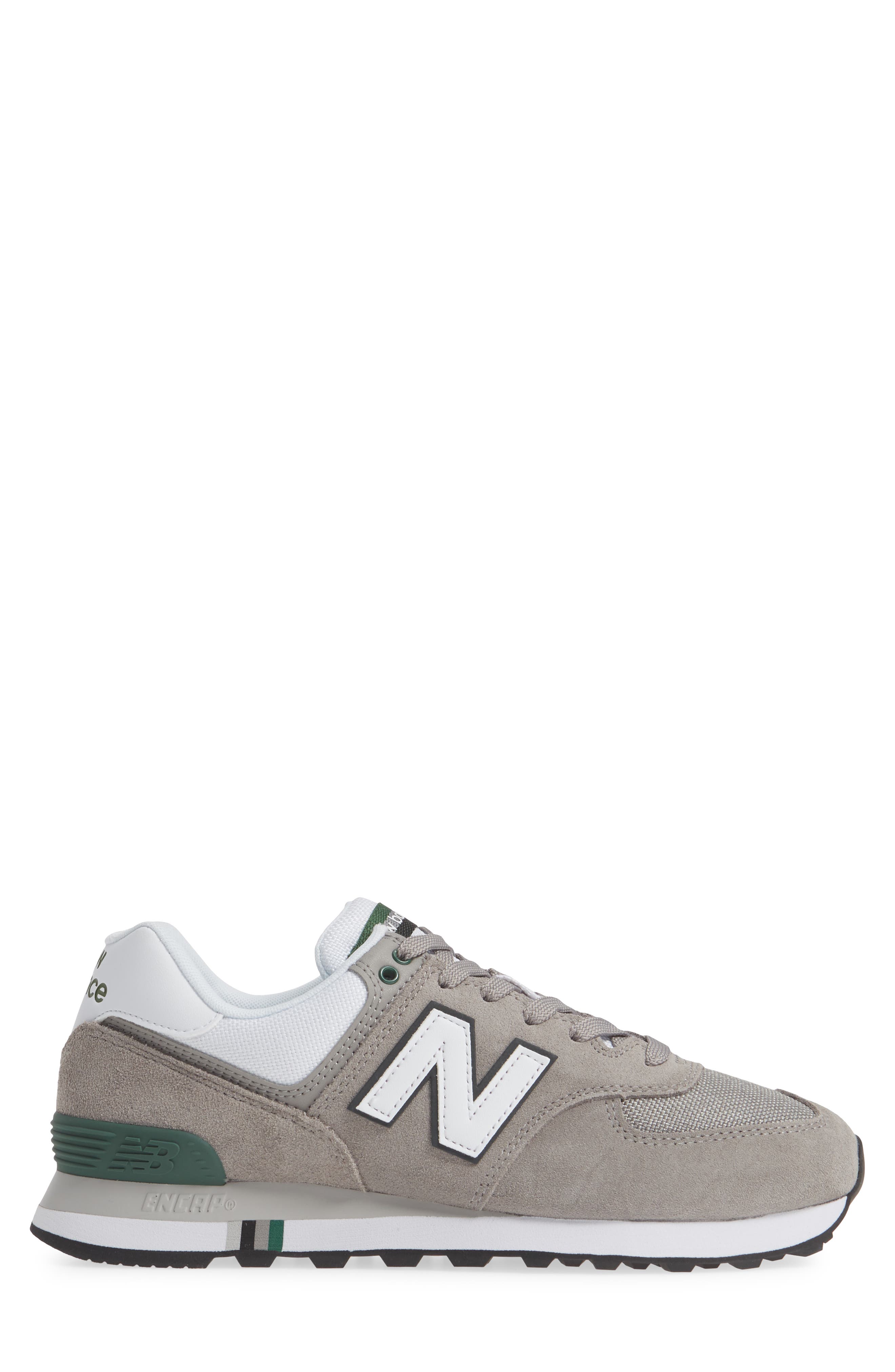 574 Sneaker, Alternate, color, MARBLEHEAD GREY SUEDE