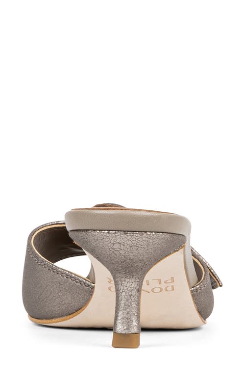 DONALD PLINER DONALD PLINER BUCKLE KITTEN HEEL SANDAL
