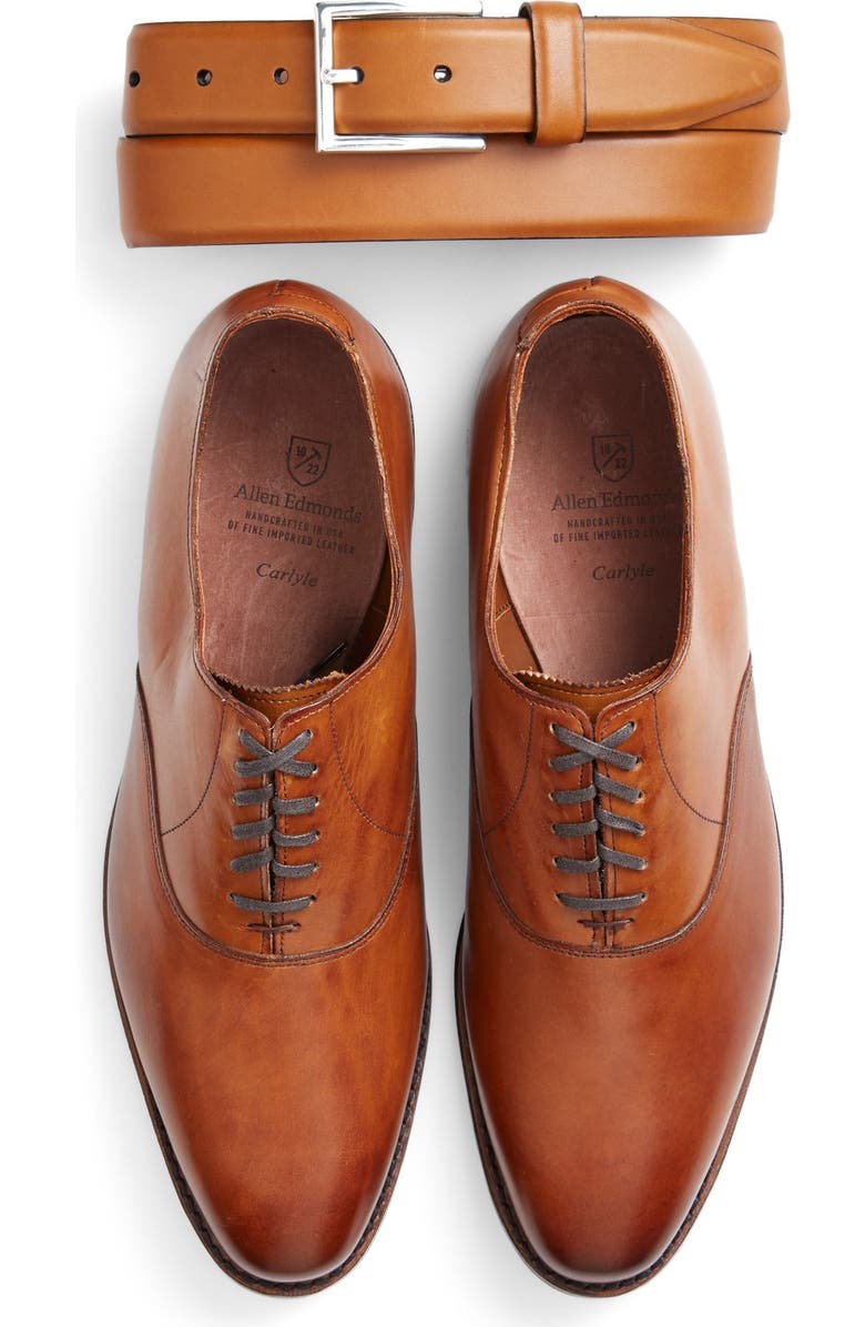 Allen Edmonds Carlyle Plain Toe Oxford, Alternate, color, Walnut