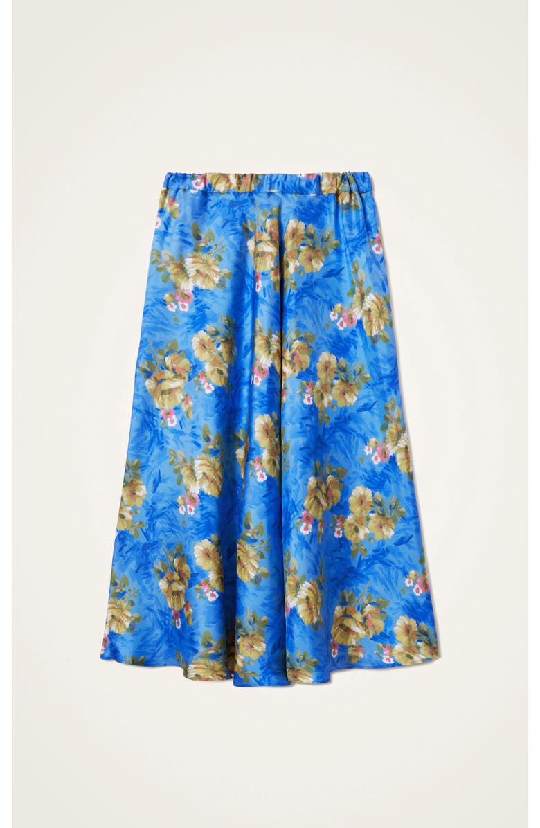 La DoubleJ Drawstring Skirt, Alternate, color, Riptide Light Blue