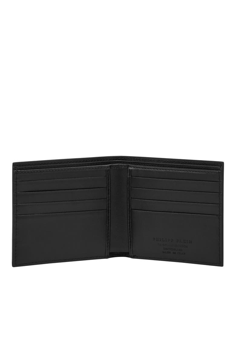 French Wallet Iconic Plein Men, Alternate, color, black