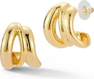 GLAZE JEWELRY Triple Hoop Earrings