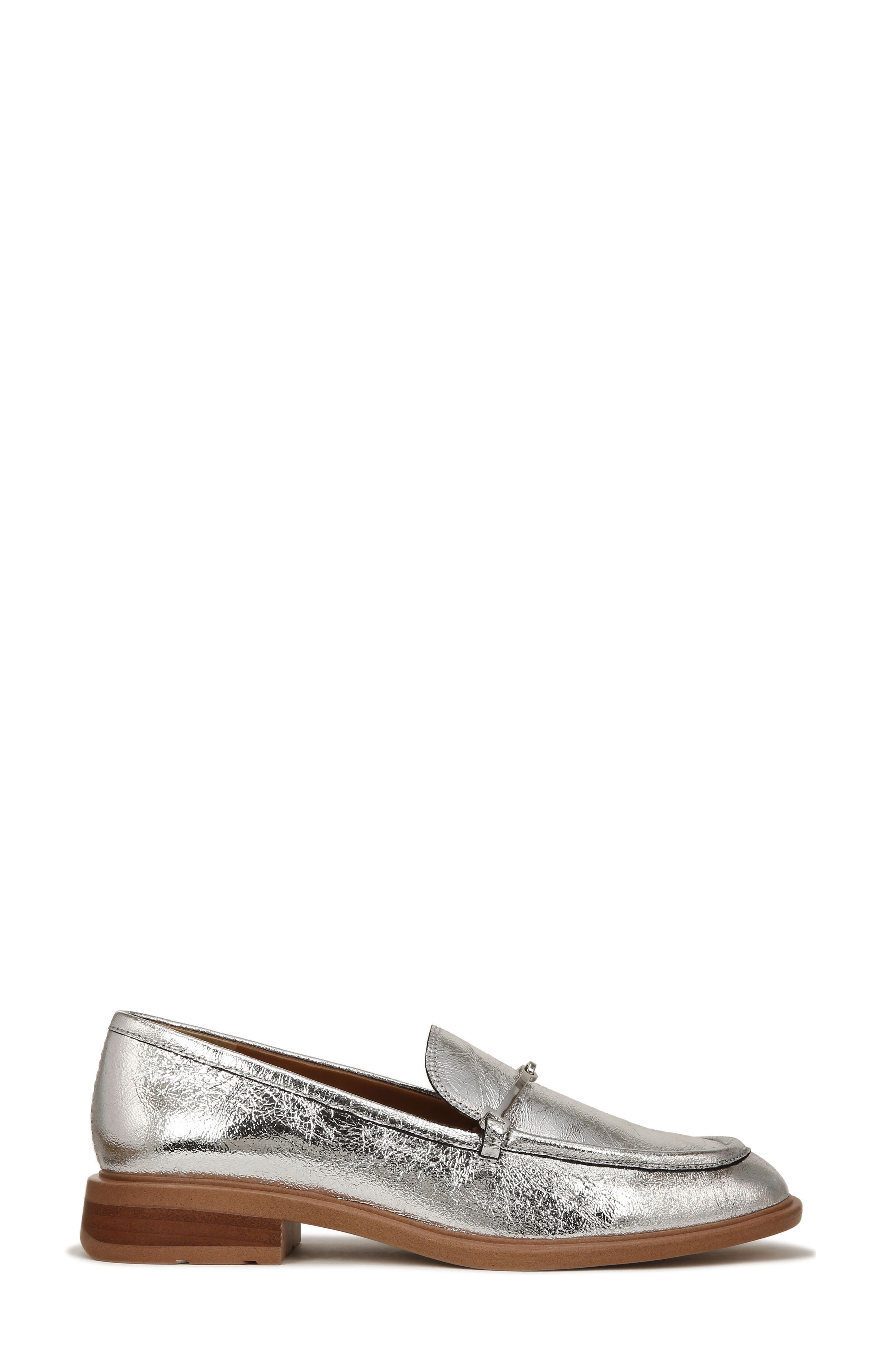 SARTO by Franco Sarto Eda Loafer, Alternate, color, Silver