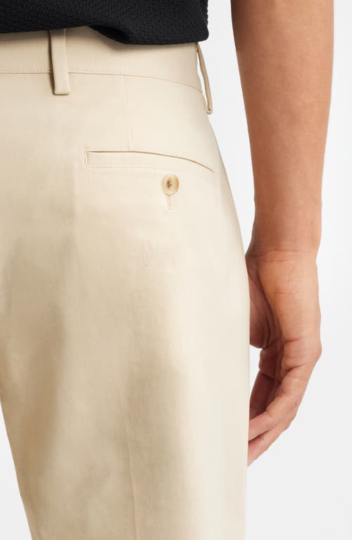 Open Edit Slim Fit Stretch Cotton Chinos In Neutral