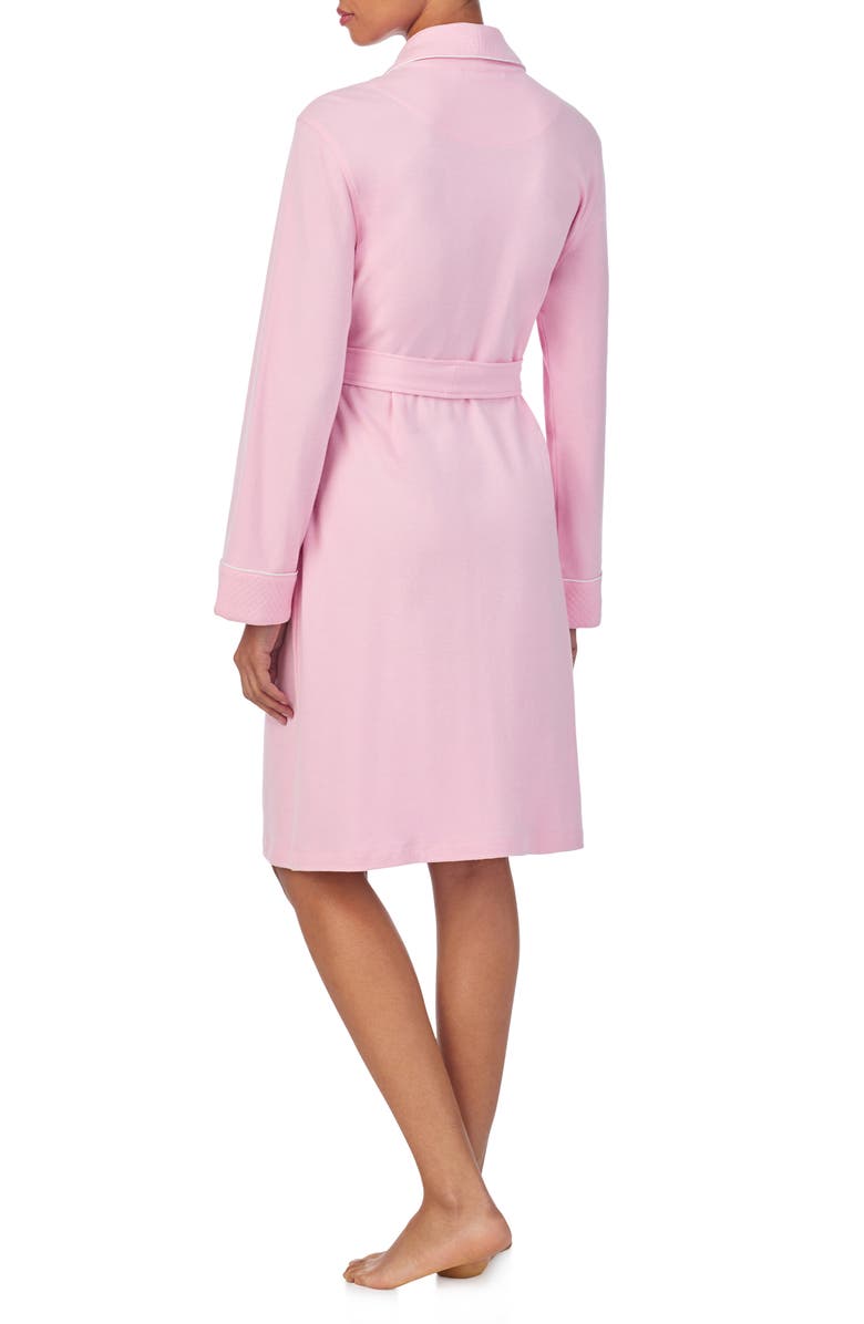 Lauren Ralph Lauren Quilted Collar Cotton Robe, Alternate, color, 
