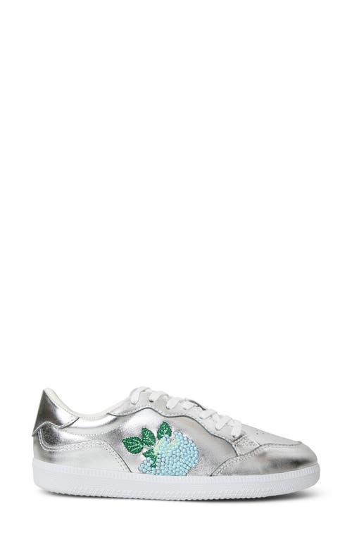Jack Rogers Hydrangea Sneaker In Silver Multi