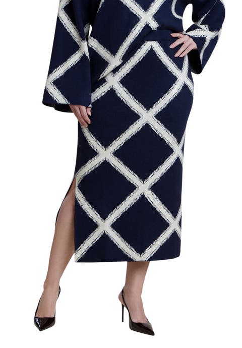 Intarsia Sweater Skirt