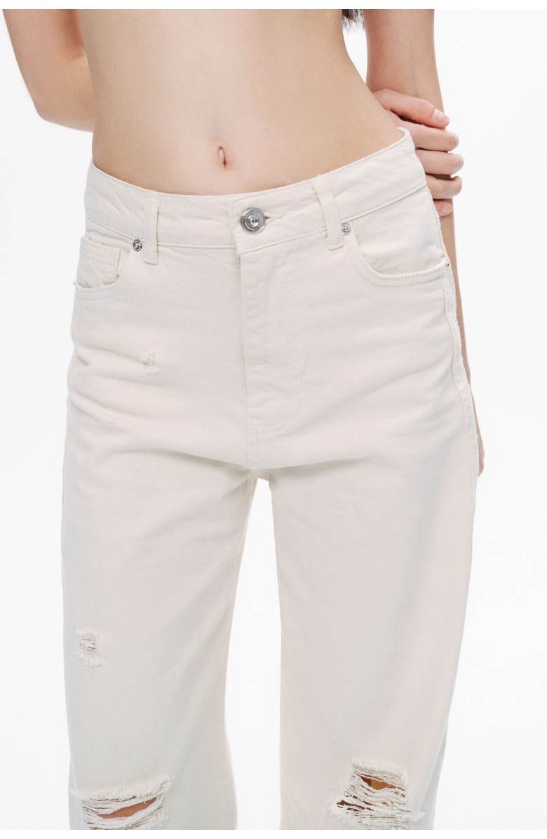Nocturne Stone Detailed Wide Leg Jeans, Alternate, color, 