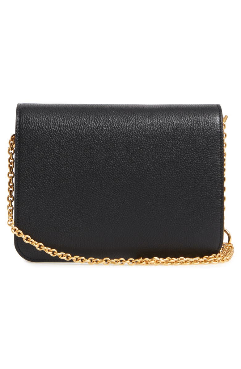 Mulberry Clifton Leather Wallet on a Chain, Alternate, color,