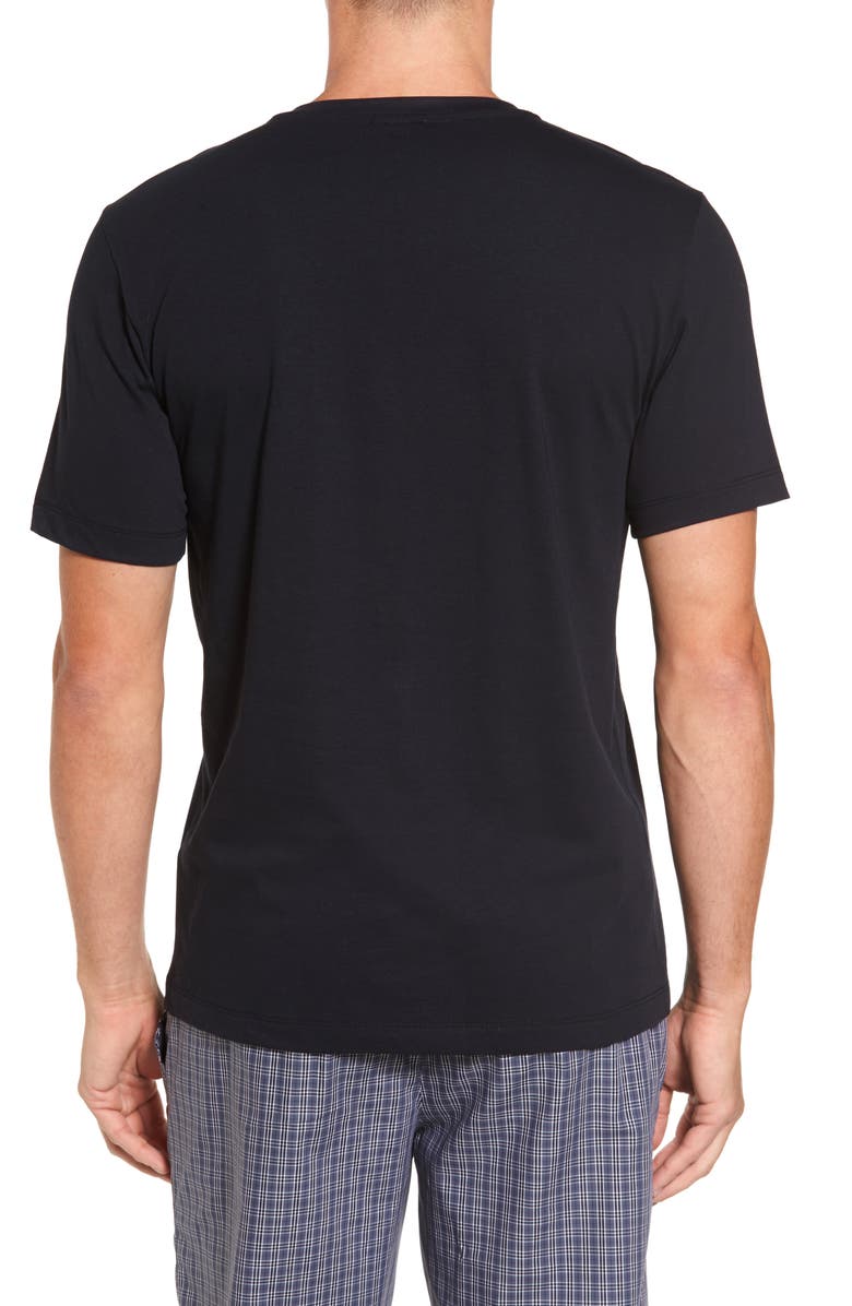 Hanro Living V-Neck T-Shirt, Alternate, color, 