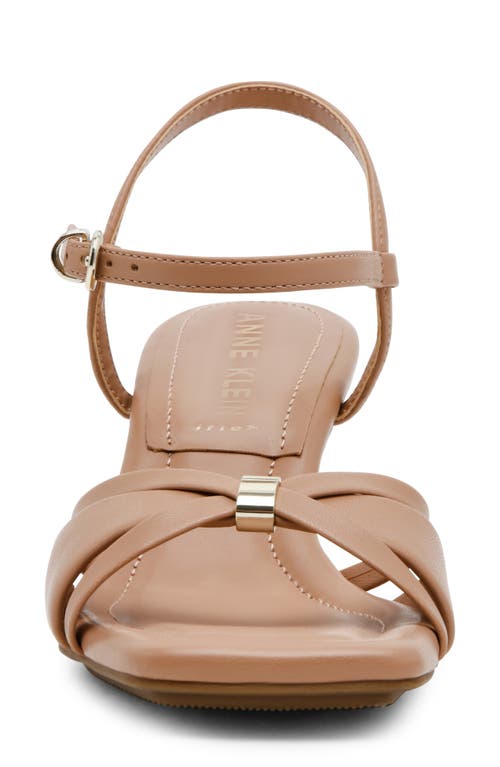 Anne Klein Jelena Ankle Strap Sandal In Tan